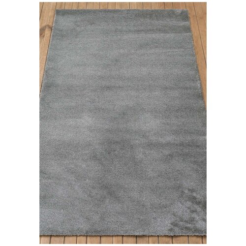 Ковер на пол 0,67 на 1,33 м в спальню, гостиную, серый Flexi Velour Eden-Grey