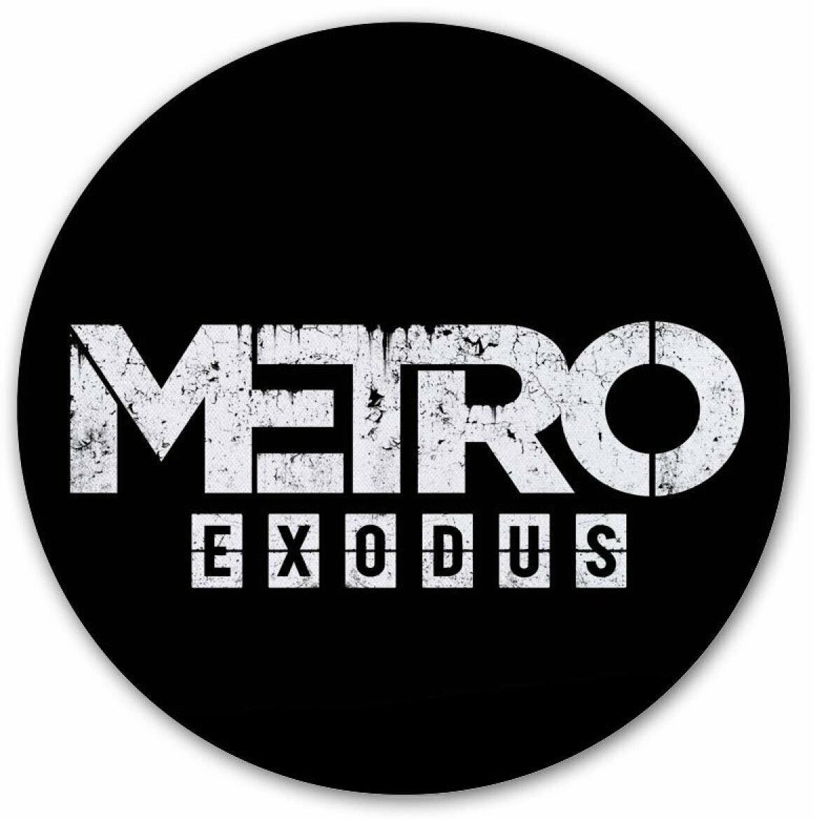 Коврик для мышки круглый METRO Exodus logo