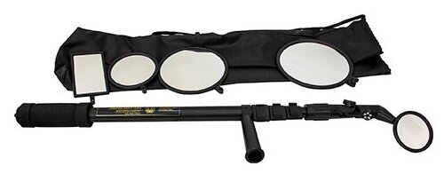 Досмотровое устройство (зеркало) «ПЕРИСКОП-185» с подсветкой - расширенный комплект