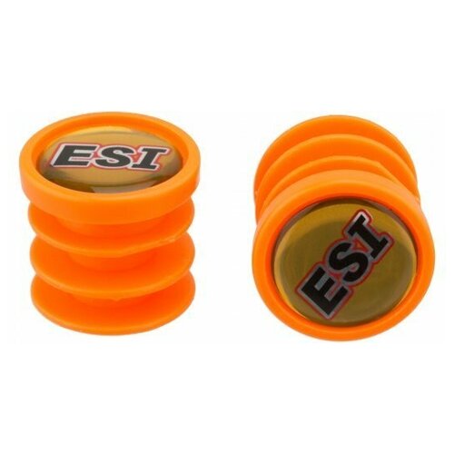 Заглушки руля ESI Logo, пластик, оранжевый, BP1OR