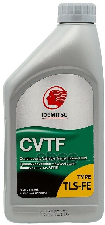 Idemitsu Cvtf Type Tls-Fe 0.946Л IDEMITSU арт. 30041103750