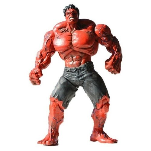 Фигурка красный Халк - Red Hulk 26 см. коллекционная фигурка детализированная подвижная марвел халк красный 30 см