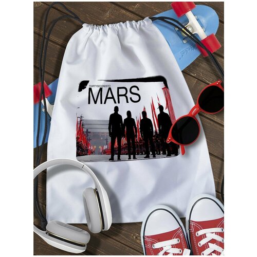 Мешок для сменной обуви 30 seconds to Mars - 9 мешок для сменной обуви 30 seconds to mars 3