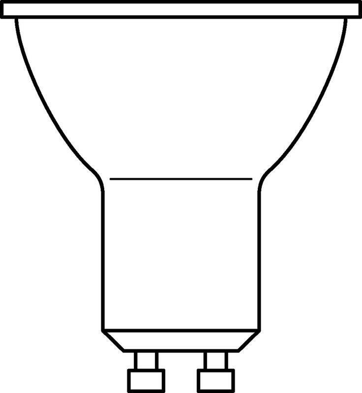 Светодиодная лампа Ledvance-osram Osram LVPAR1635 5SW/840 230V GU10 Экопак1X5 RU 4000К