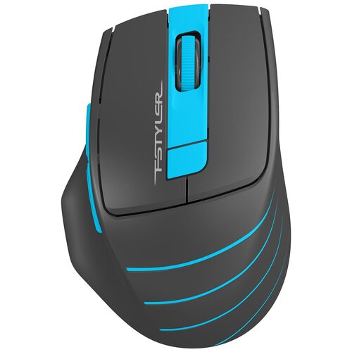 Мышь A4Tech Fstyler FG30S серыйсиний оптическая 2000dpi беспроводная USB 6but 102000₽