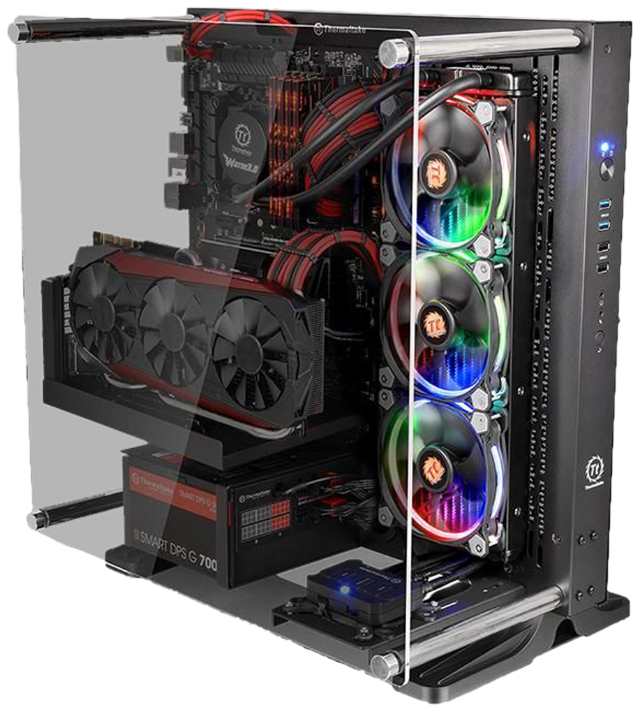 Корпус ATX Miditower Thermaltake Core P3 TG CA-1G4-00M1WN-06 Black