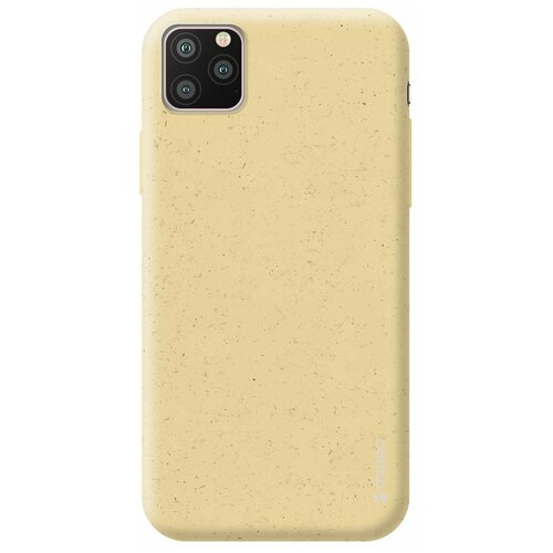 фото Чехол deppa eco case для apple iphone 11 pro, желтый