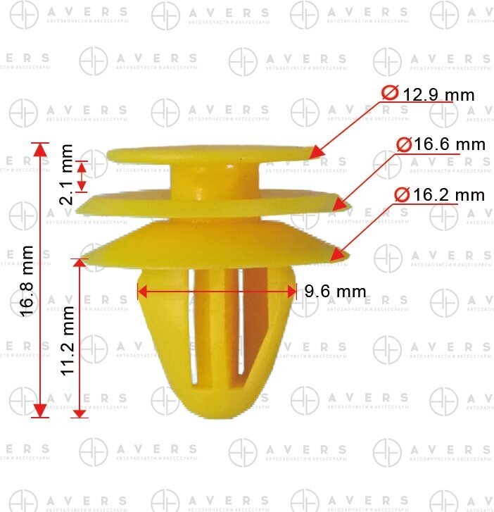 Крепеж для Hyundai/KIA, Арт. 82315-38000, 20 шт.