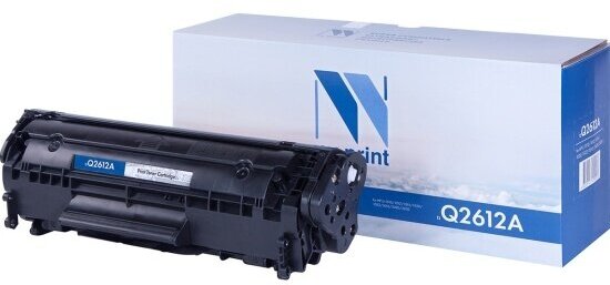 Картридж NV Print Q2612A для Нewlett-Packard LJ 1010/1012/1015/1018/1020/1022/3015/3020/3030 (2000k)