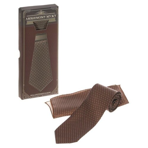 фото Подарочный набор: галстук и платок "любимому мужу" 1536232 сима-ленд