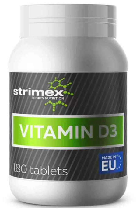 Витамин Д3 Strimex Vitamin D3 180 табл.