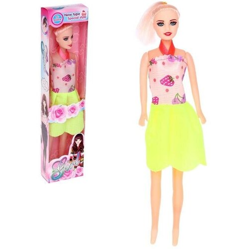 фото Кукла-модель «лена» в летнем наряде, микс magic store