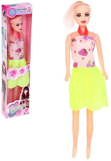 Кукла-модель «Лена» в летнем наряде, микс