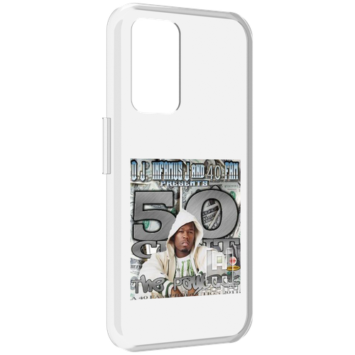 Чехол MyPads 50 Cent - The Payback для Realme GT Neo3T задняя-панель-накладка-бампер