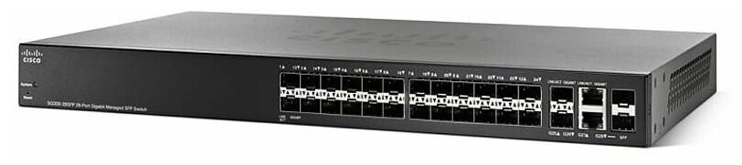 Коммутатор Cisco SG350-28SFP-K9-EU 26501800₽