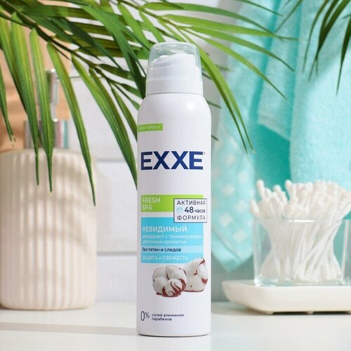 Exxe Дезодорант женский EXXE Fresh SPA Невидимый, 150 мл дезодорант женский exxe fresh spa невидимый 150 мл