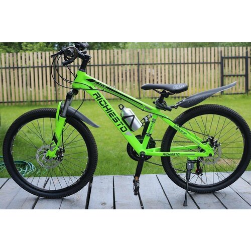 Велосипед алюминиевый Richiesto 24 диаметр колес подростковыйвзрослыйженскиймужской 1690000₽