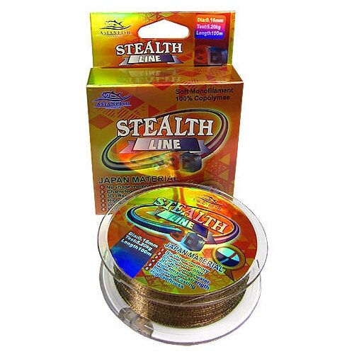 фото Леска 3d stealth 100м 0.22мм 9.8кг нет бренда