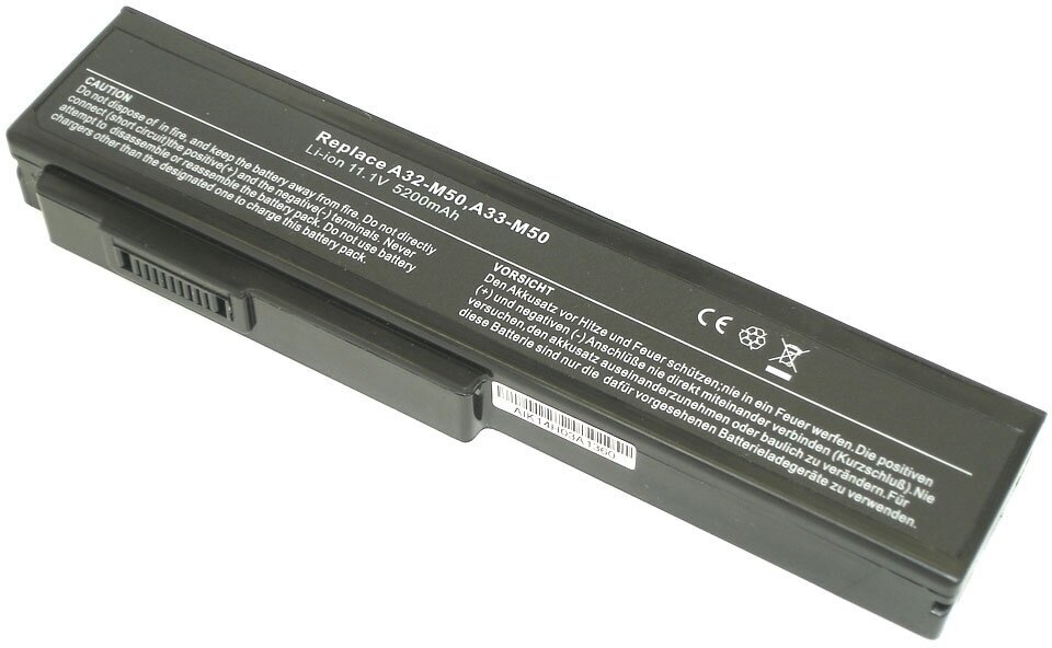 Аккумулятор для ноутбука ASUS N53SV-SZ223V 5200 mah 11.1V