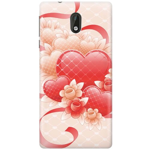 фото Re:pa накладка transparent для nokia 3 с принтом "с любовью"