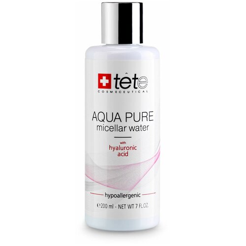 TETe - Aqua Pure Micellar water Мицелярная вода с гиалуроновой кислотой, 200 мл