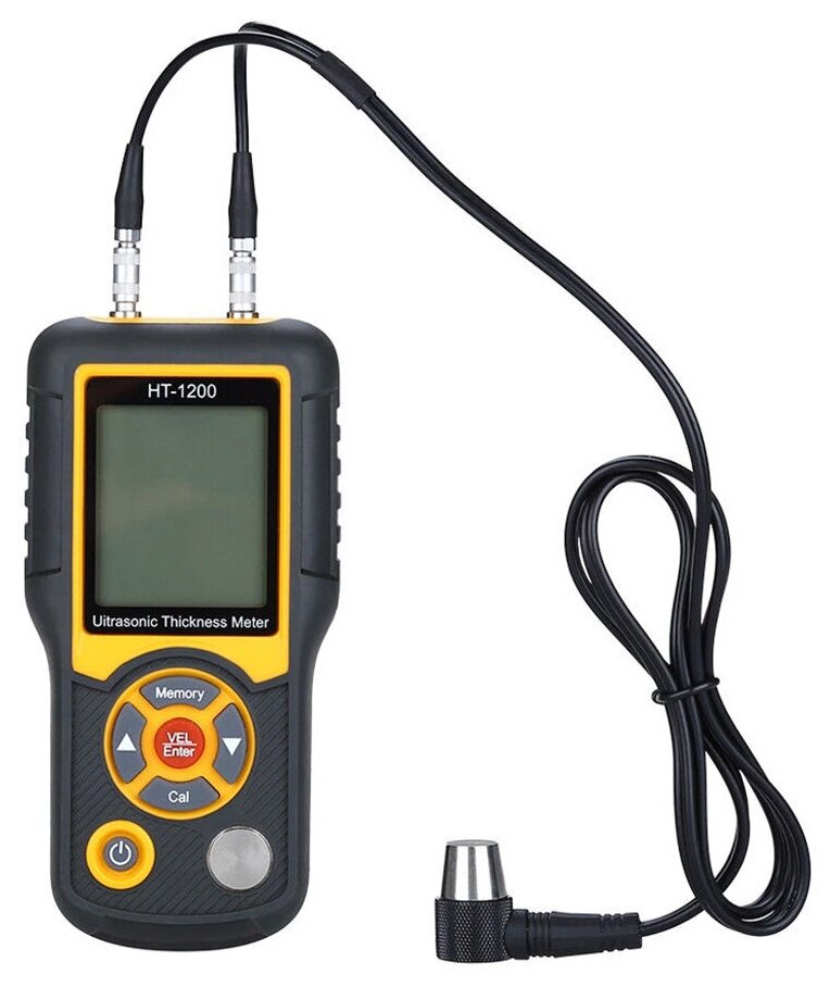Ультразвуковой толщиномер HT-1200 - измерение толщины покрытия, толщиномер для авто, прибор для измерения толщины