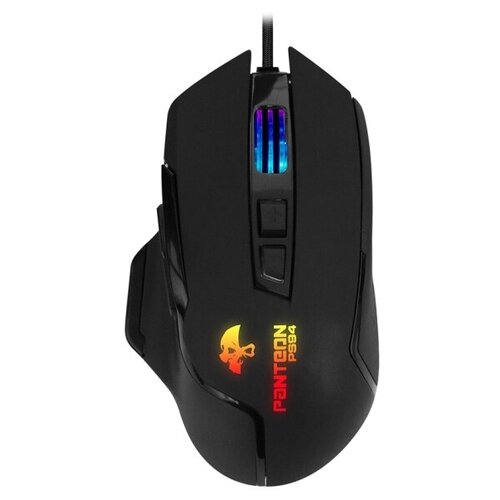 Проводная игровая программируемая мышь Jet A Panteon PS94 1000-4000dpi 7 программ кнопок запись макросов LED-подсветка кабель 170м USB 140000₽
