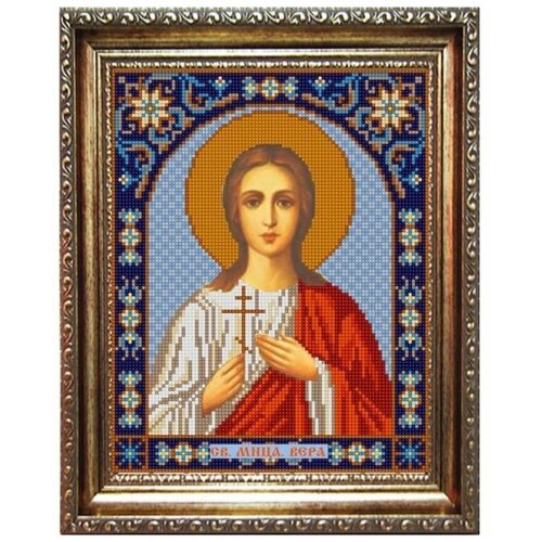 Рисунок на ткани «Конёк» 9349 Св. Вера, 20х25 см