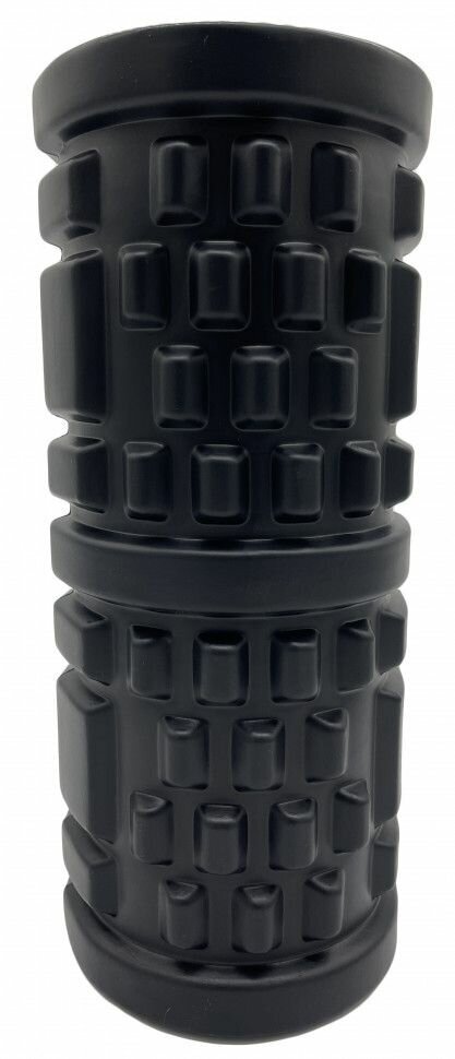 Ролик для йоги и пилатеса Lite Weights 33x14 см, черный - фото №3