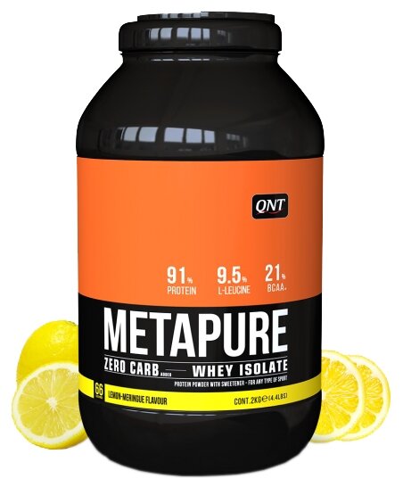 Qnt Metapure Zero Carb (2 кг) Лимонная Меренга