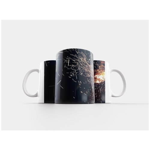 фото Кружка "темный, ночь, сверкающий" 320 мл lotsprints