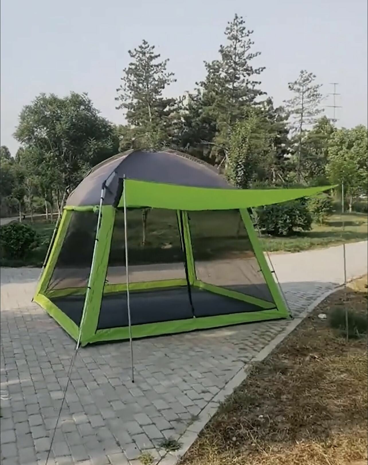 Туристическая палатка-шатер с полом 2051