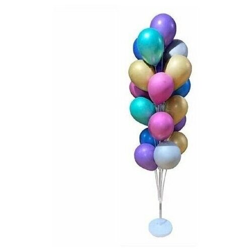 фото Подставка для шаров воздушных / 19 шаров / 160 см / подставка для шаров / подставка для воздушных шаров / напольная tesson