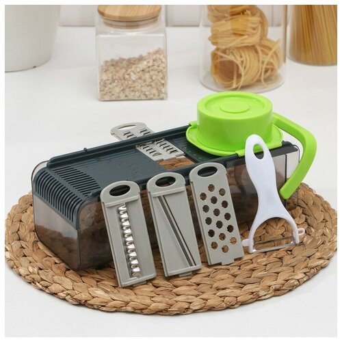 Многофункциональный кухонный комбайн Элеганс 4 насадки овощечистка 140000₽