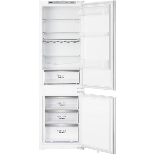 Встраиваемый холодильник комби Gorenje NRKI418FP2 холодильник gorenje nrk6192aw4 advanced объем 302 л высота 185см a белый nofrost