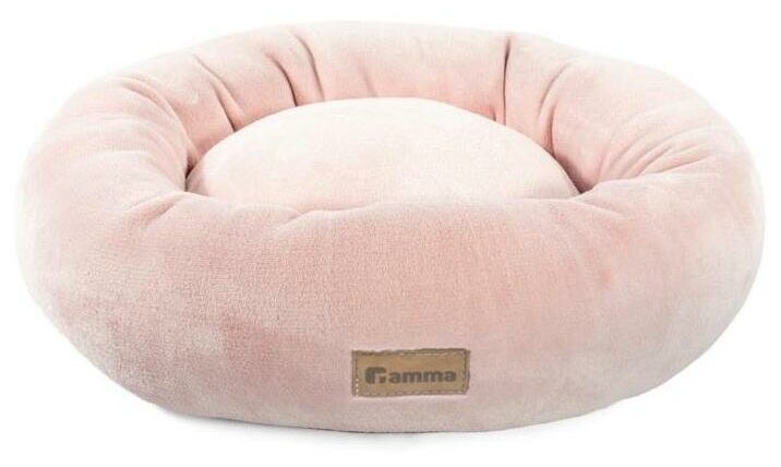 Лежак для животных Гамма Лилия, размер 50х50х16см, розовая