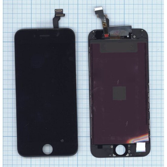 Дисплей с тачскрином Amperin для IPhone 6 в сборе с тачскрином (Tianma) черный