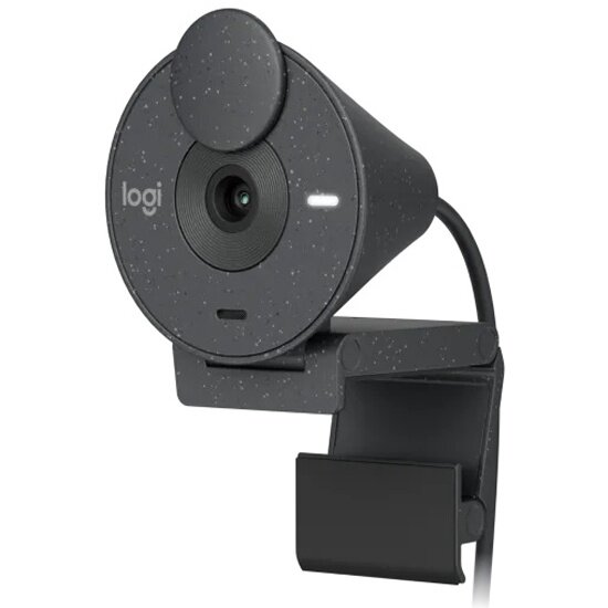 Веб-камера Logitech Brio 300 Graphite (960-001438)