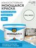 Краска MASTERFARBE акриловая моющаяся, цвет RAL 9003, 2,7л