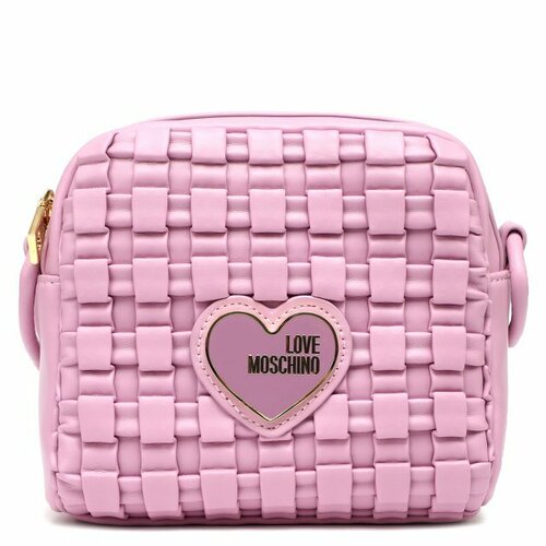 Сумка кросс-боди LOVE MOSCHINO, фиолетовый сумки через плечо love moschino сумка