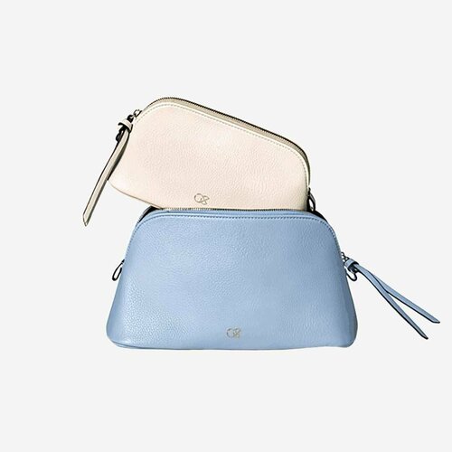 Комплект косметичек Oriflame, голубой, бежевый