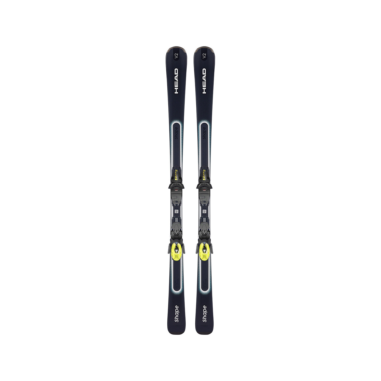 Горные лыжи Head Shape V2 AMT-PR + PR 10 GW Black/Yellow 22/23
