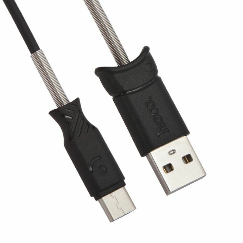USB кабель Hoco X24 Pisces series Type-C 1м черный