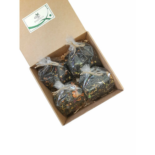 подарочный набор из 5 пачек чая Подарочный набор чая BARBARIS24 №5