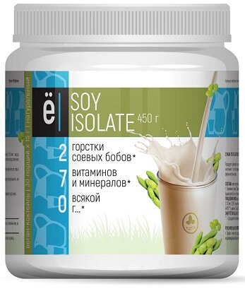 Протеин соевый Soy Isolate Ёбатон 450 гр.