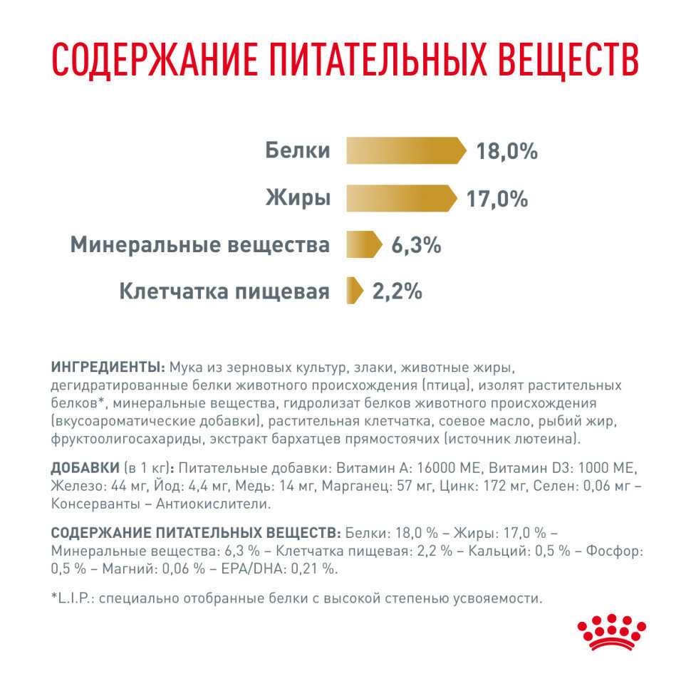 Корм сухой для взрослых собак при лечении и профилактике мочекаменной болезни Urinary s/o LP 18 Royal Canin/Роял Канин 2кг РУСКАН Москва-ЮГ ООО RU - фото №5