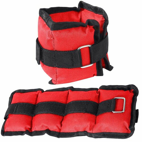 Утяжелители для ног и рук детские для художественной гимнастики тренировочный комплект грузов для фитнеса спорта бега браслет с отягощением для тренировок дома кросстренинга набор 2 шт по 05 кг 520₽