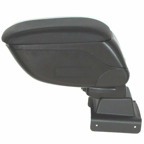 Для Skoda Rapid 2013-2023 Подлокотник с внутренним боксом и сдвижной крышкой чёрный PCHSKRA14