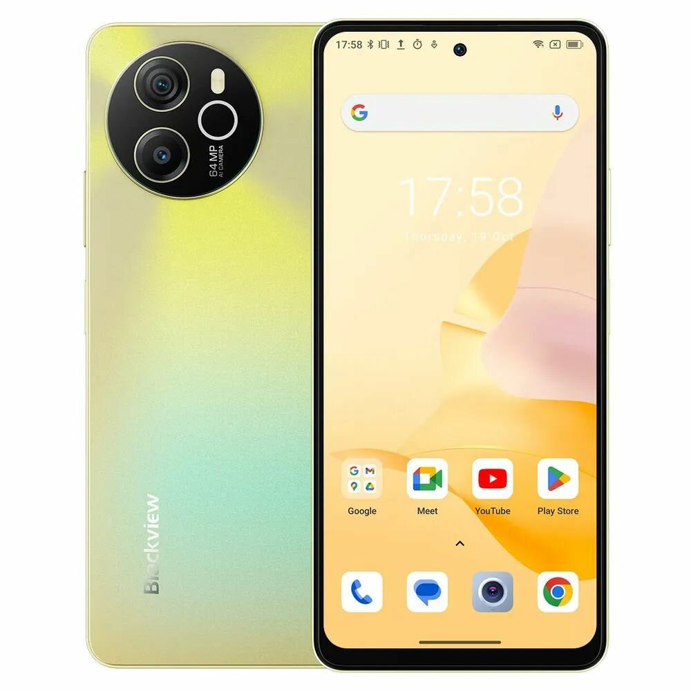 Смартфон BlackView SHARK8 8/256Gb Золотистый