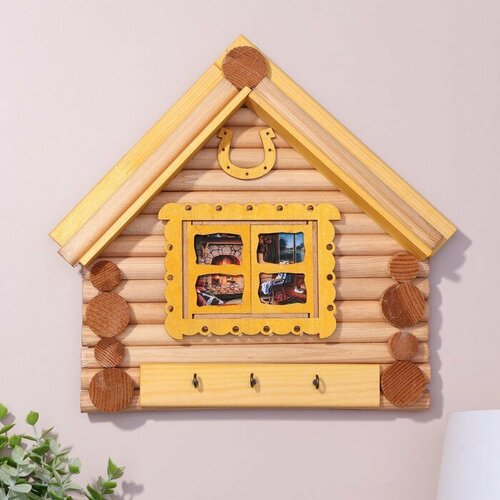 SUI Ключница Изба с окном 26 х 25 см 1325₽